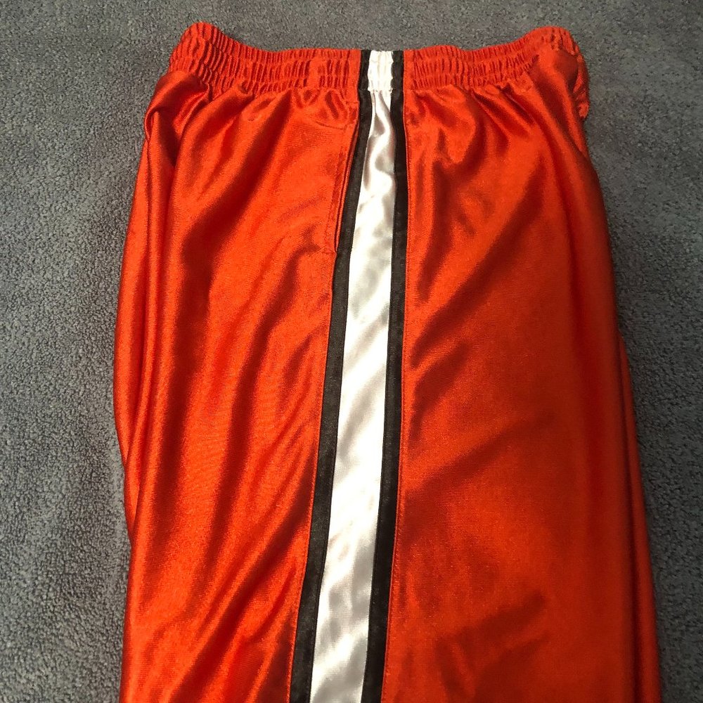 Hot orange shorts